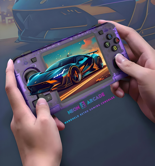 R36H Retro Handheld Gaming Console - Green 64Gb
