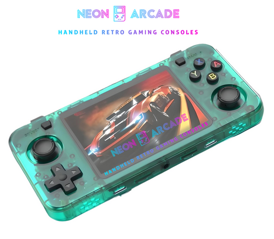 R36H Retro Handheld Gaming Console - Green 64Gb