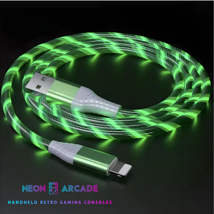 LED Luminous Flow Fast Charging LIGHTNING Cable- For iPhones