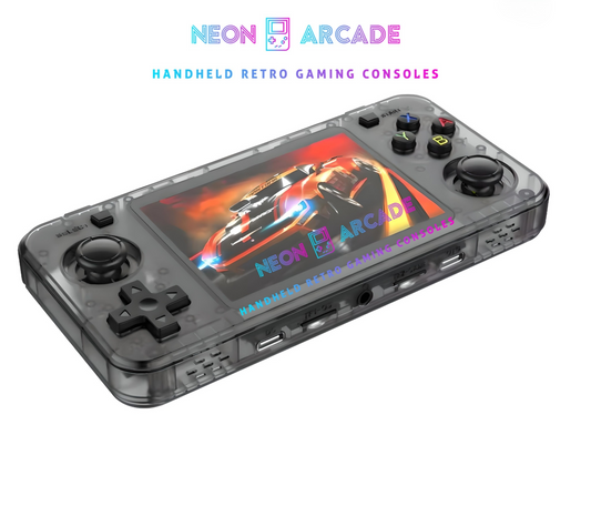 R36H Retro Handheld Gaming Console- Black 64Gb