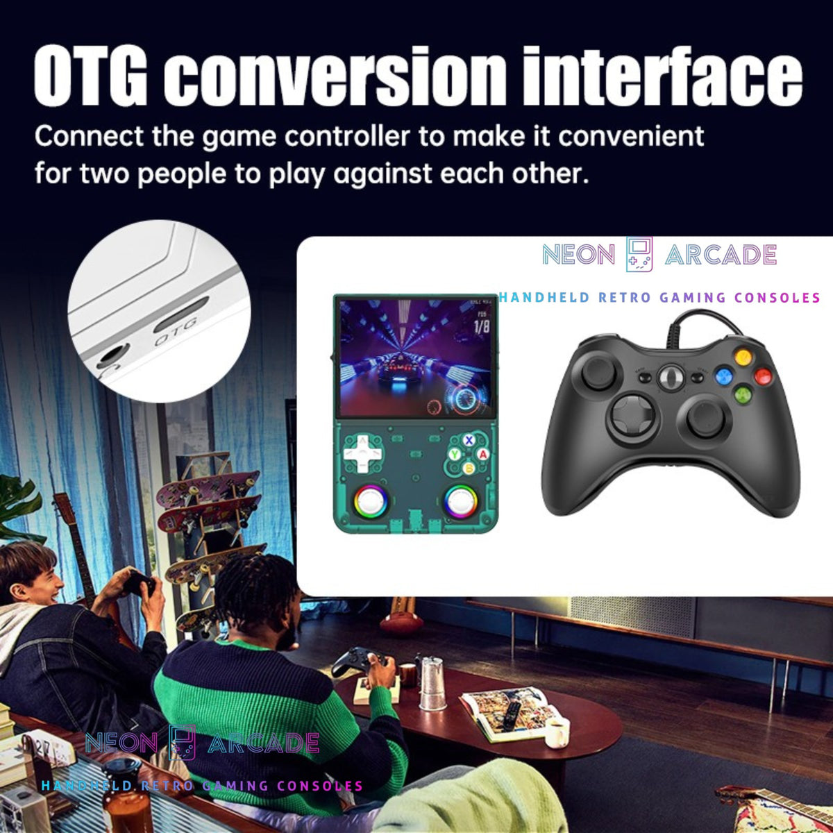 Ultra XL Retro Handheld Game Console