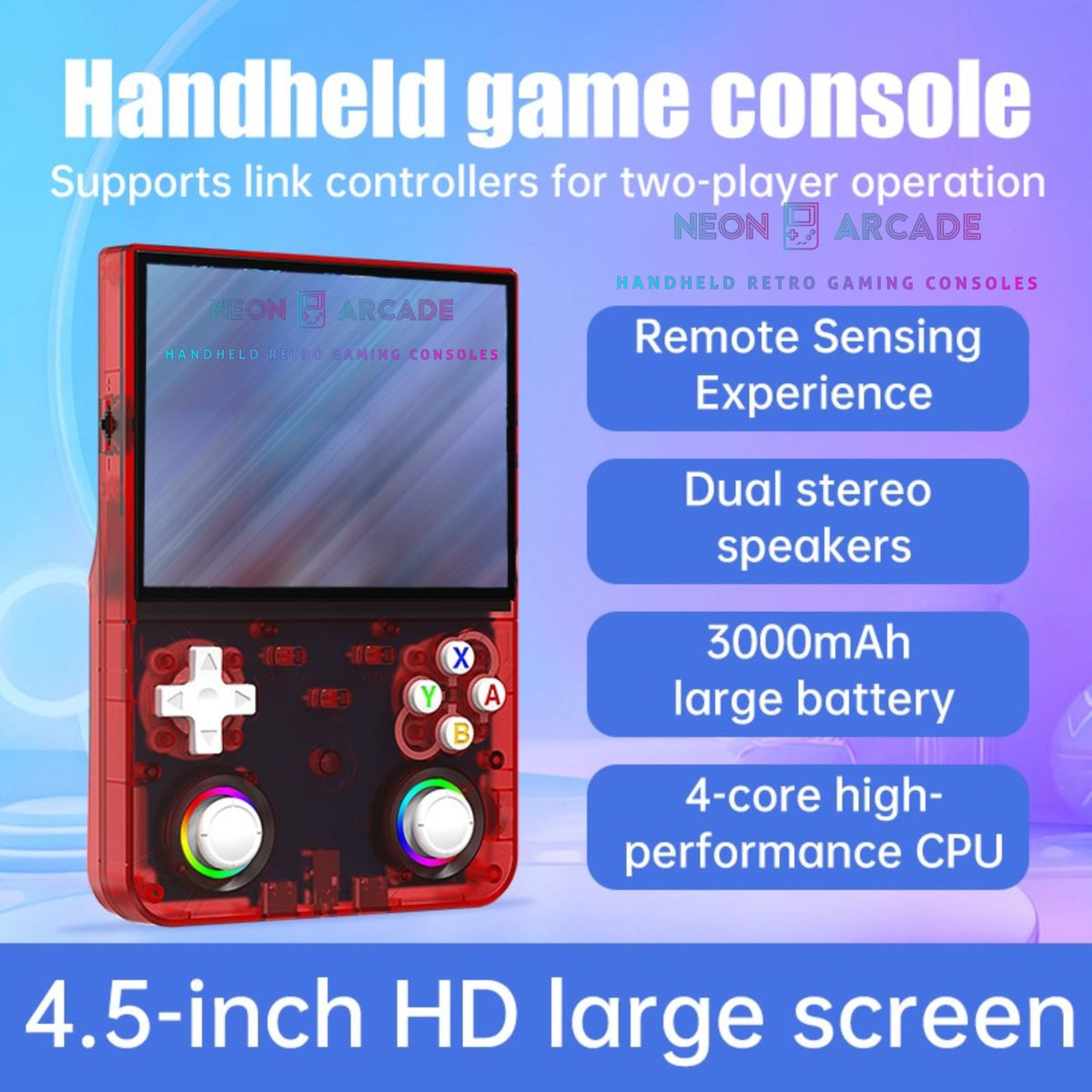 Ultra XL Retro Handheld Game Console