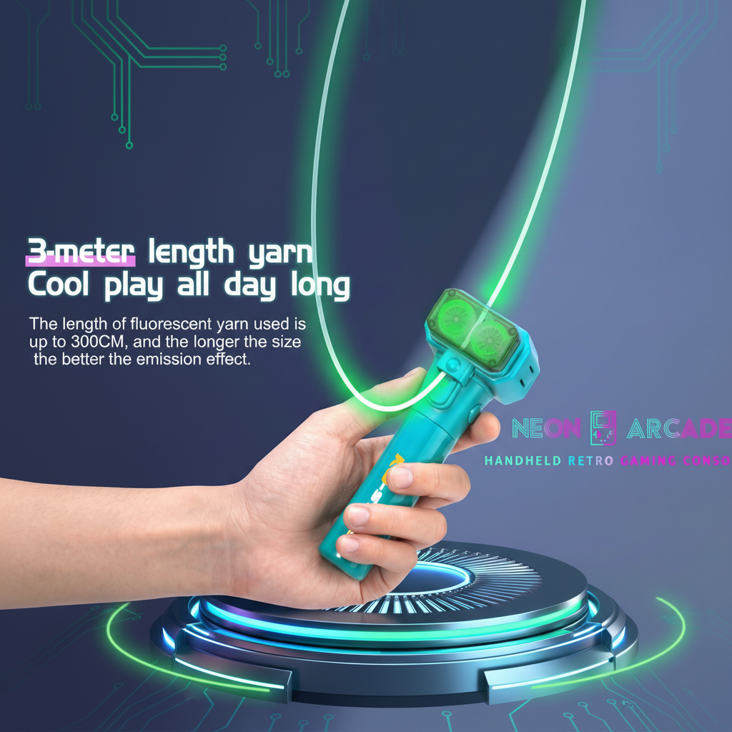 UV Rope Launcher Toy