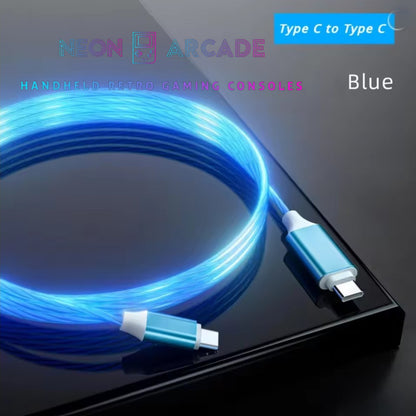 C to Type C Super-Fast Charging Cable RGB Type - 66w 1m