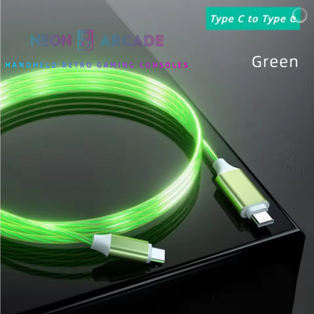 C to Type C Super-Fast Charging Cable RGB Type - 66w 1m