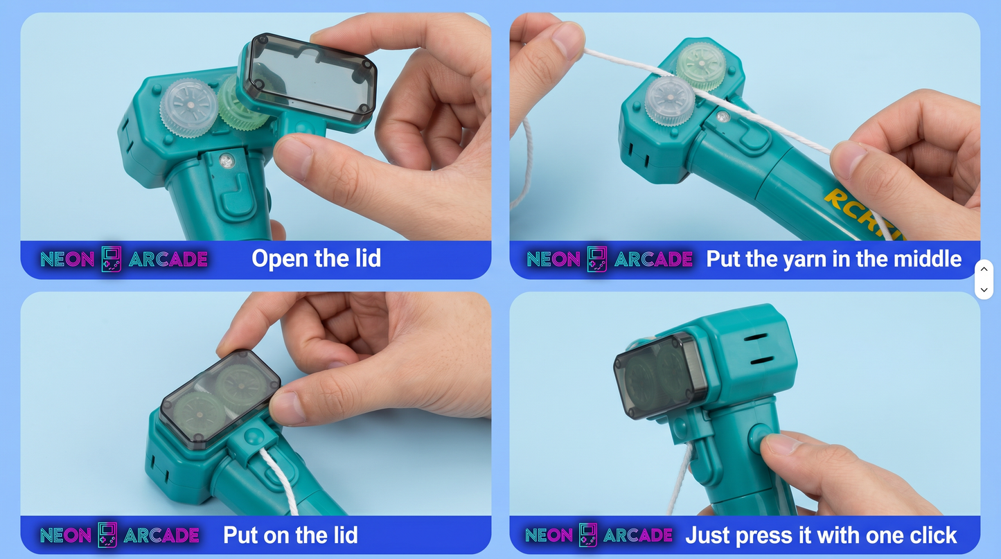 UV Rope Launcher Toy