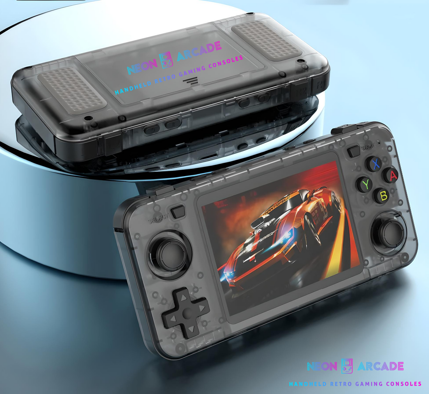 H Retro Handheld Gaming Console- Black 64Gb