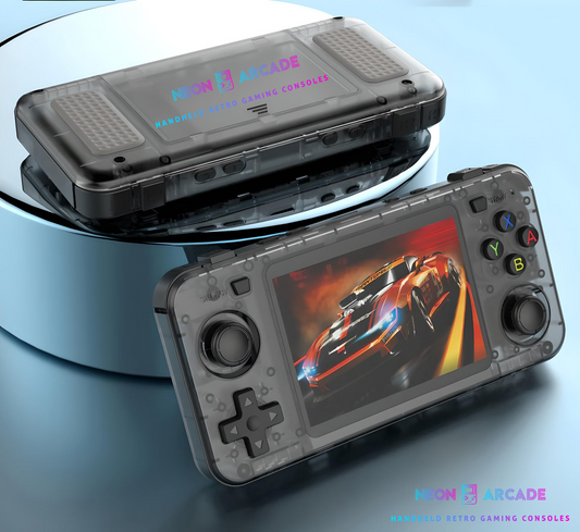 R36H Retro Handheld Gaming Console- Black 64Gb